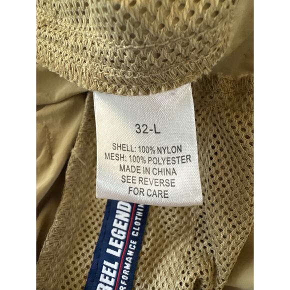 Reel Legends Performance Clothing 32L Cargo Zip Off Fishing Shorts Pants - Picture 5 of 6